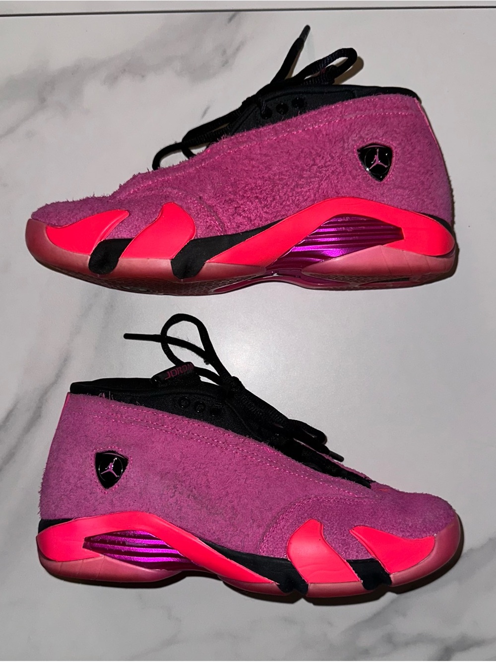 2021 Jordan 14 Retro Low Shocking Pink (Women's) Size 7